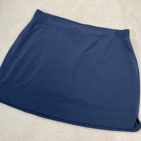32 Degrees Cool Womens XL Skort Midnight Blue - Picture 1 of 6